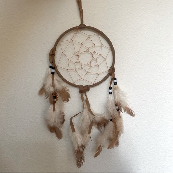 Dreamcatcher with Feathers and Beads - Picture 2 of 13